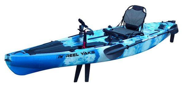 Selling 12' Ranger Fin Drive Angler Kayak, 550lbs capacity, fin drive